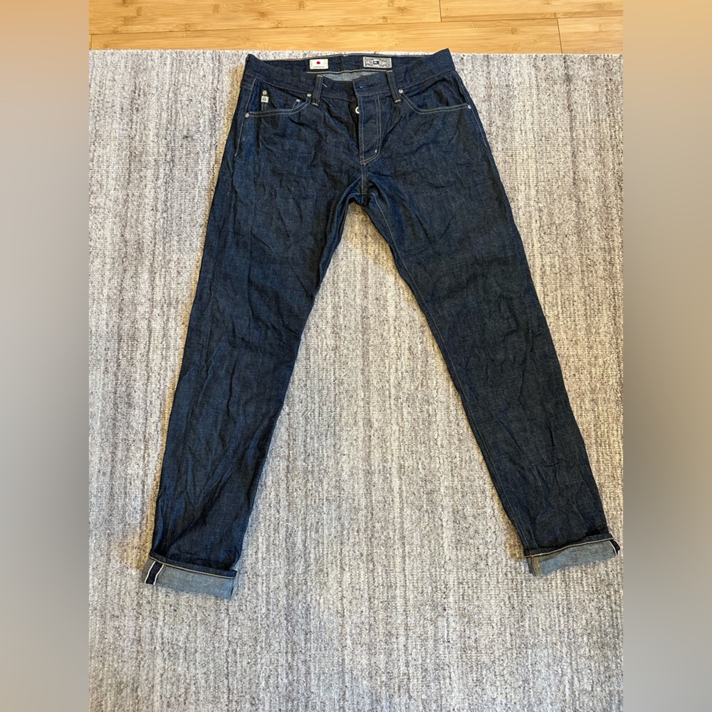 AG Japanese Selvage Denim Blue Jeans